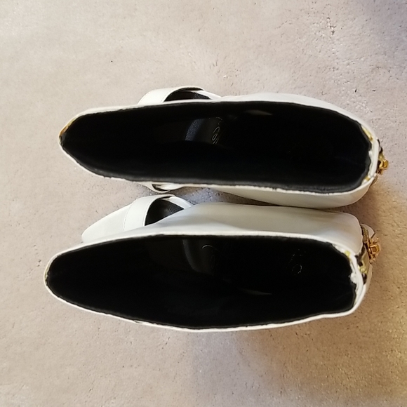 White Bootie Sandals - Picture 6 of 10